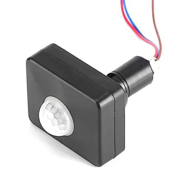Black Waterproof Infrared Motion Sensor