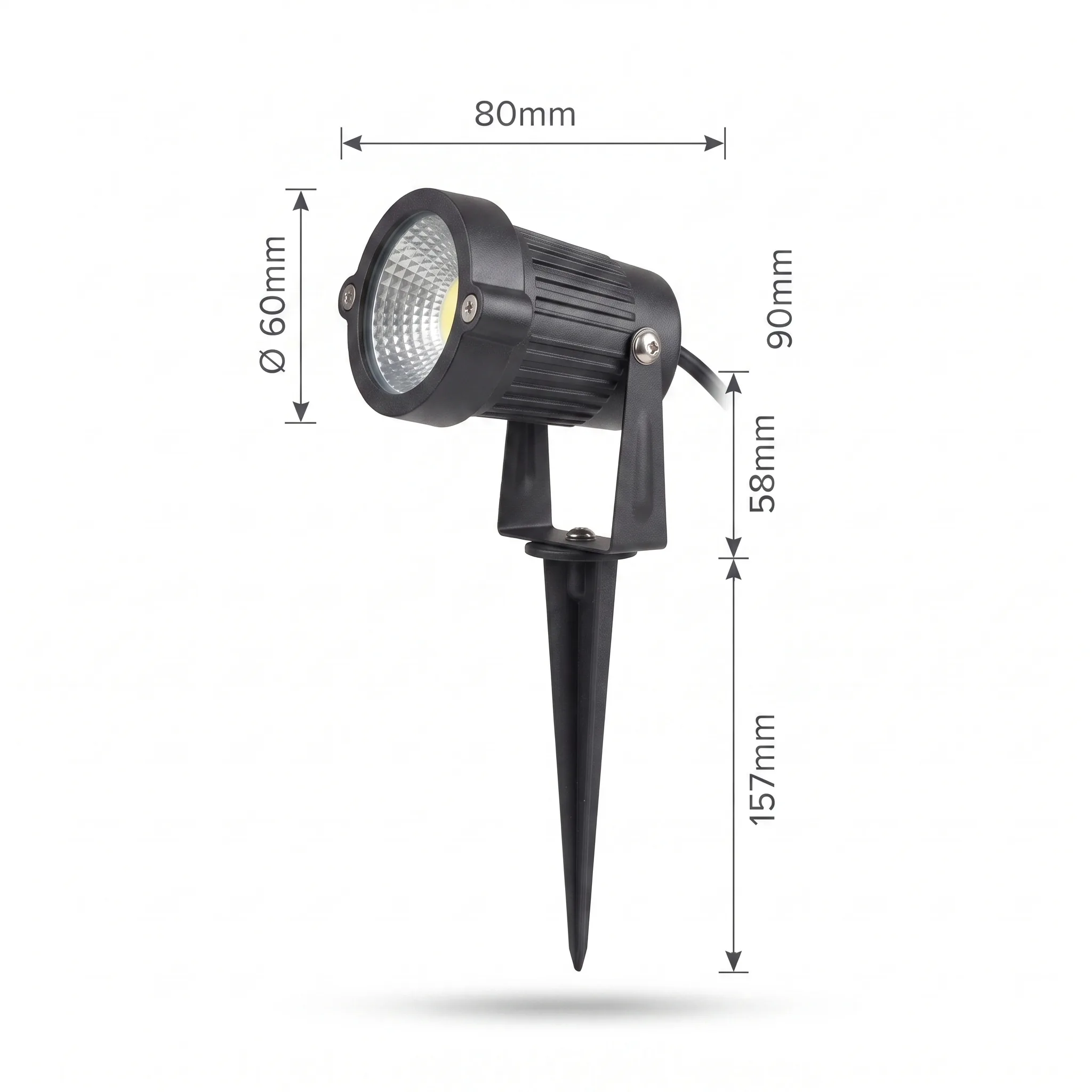 10 Watt SIze garden spot light