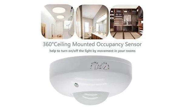 Ceiling-Mount PIR Motion Sensor