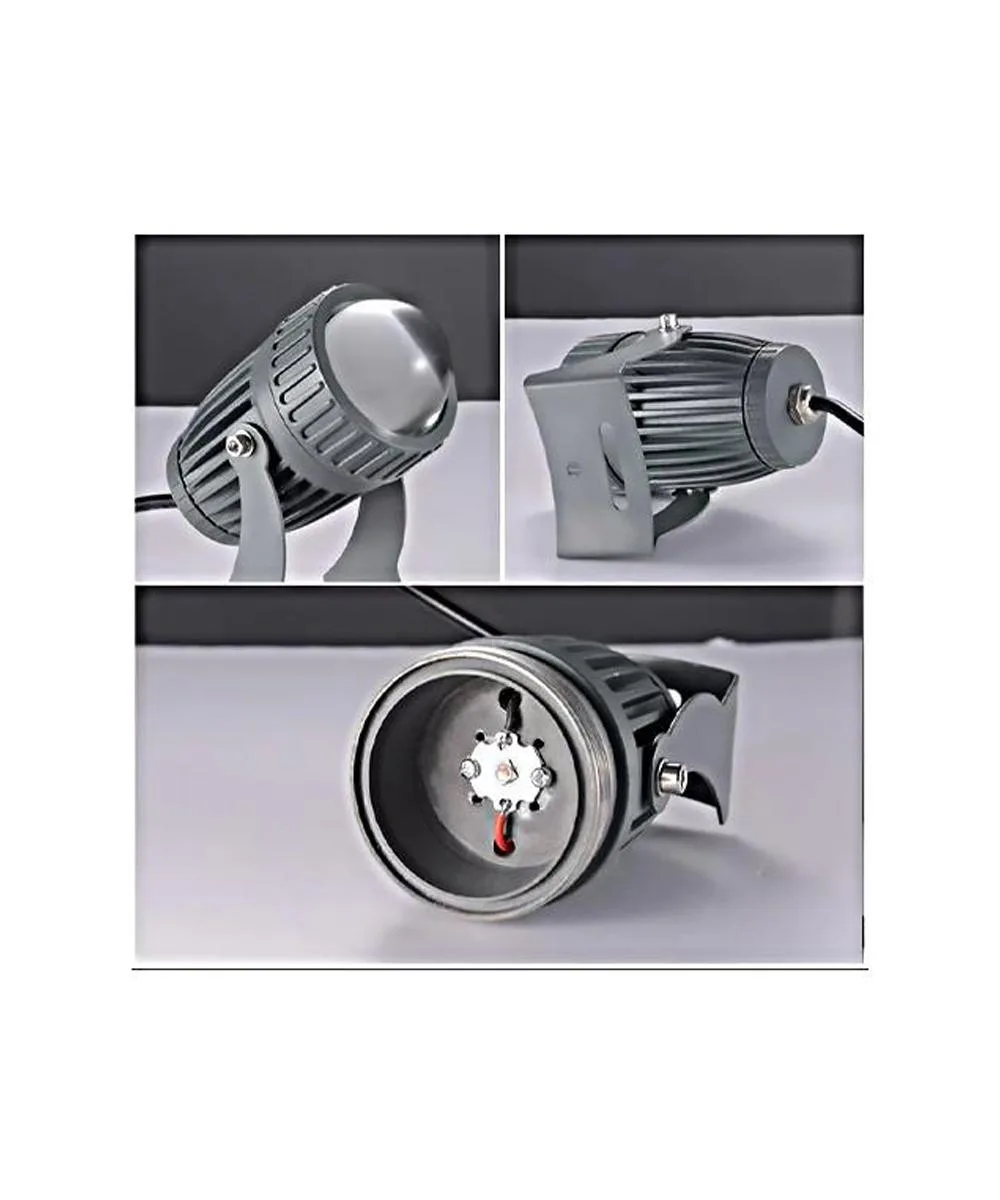 10W Facade Column Light – Warm White | 7° Narrow Beam | IP68 - Image 2