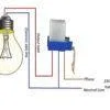 On-Off Photocell Sensor Switch for Lights