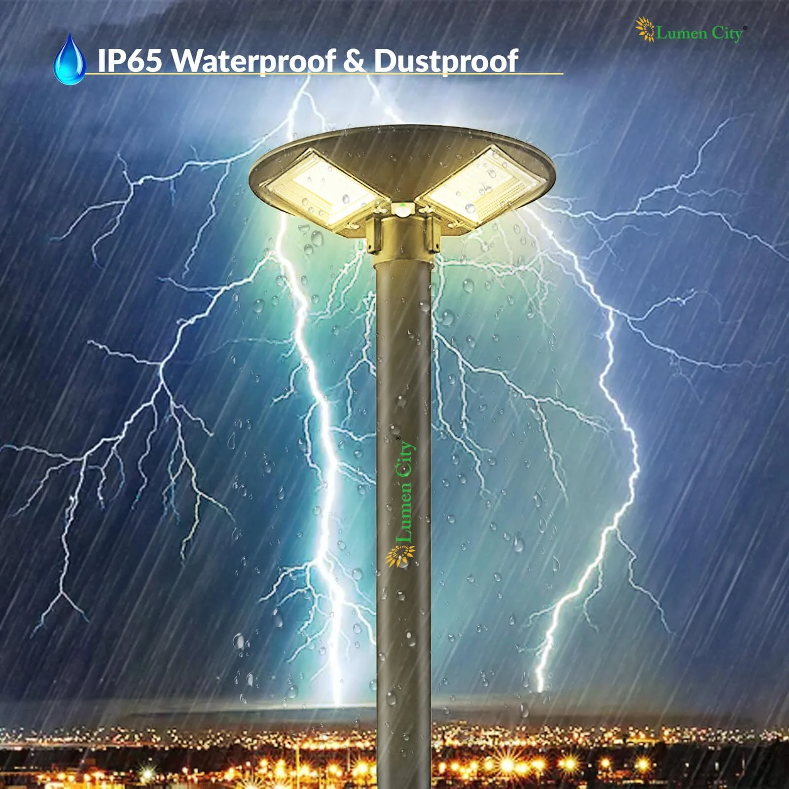 Orbit 360 Degree 15 Watt Solar Street Light - Image 3