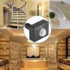 Black Waterproof Infrared Motion Sensor