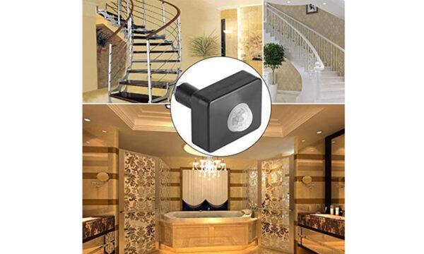 Black Waterproof Infrared Motion Sensor