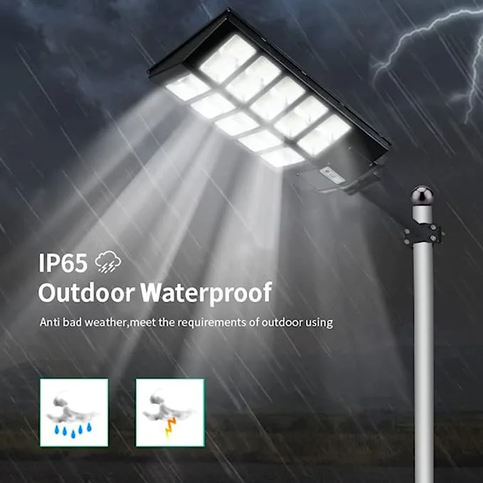 solar street light V shape model