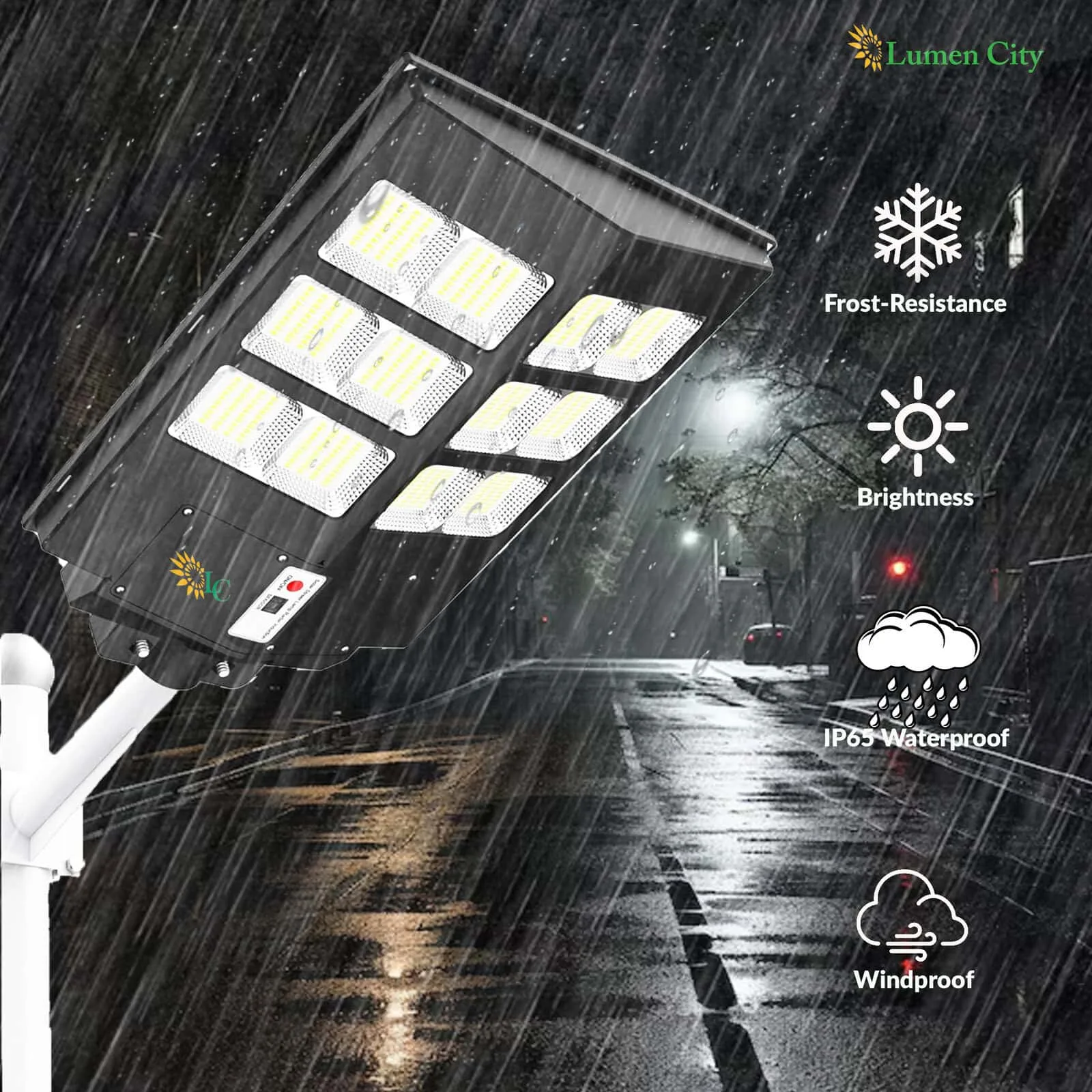Estate Guard MAX 15 Watt Solar Street Light - Image 3