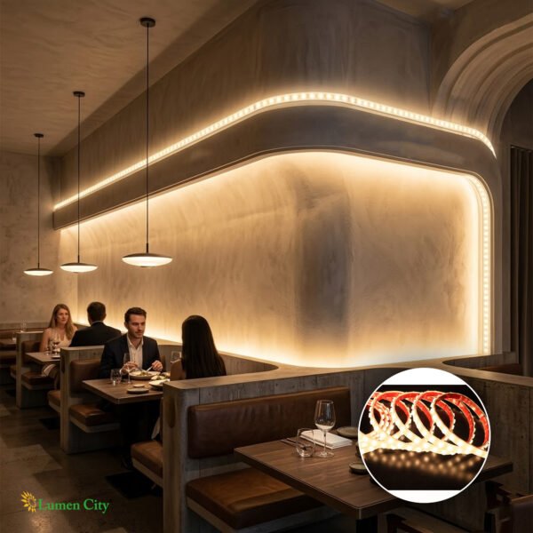 24W/m flexible wall washer – IP65 | 3000K | 3 LED Cut