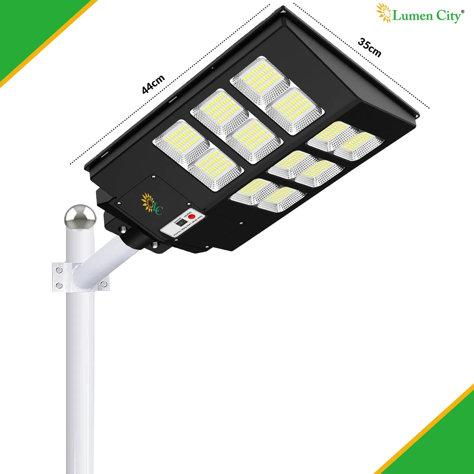 Estate Guard MAX 15 Watt Solar Street Light - Image 2