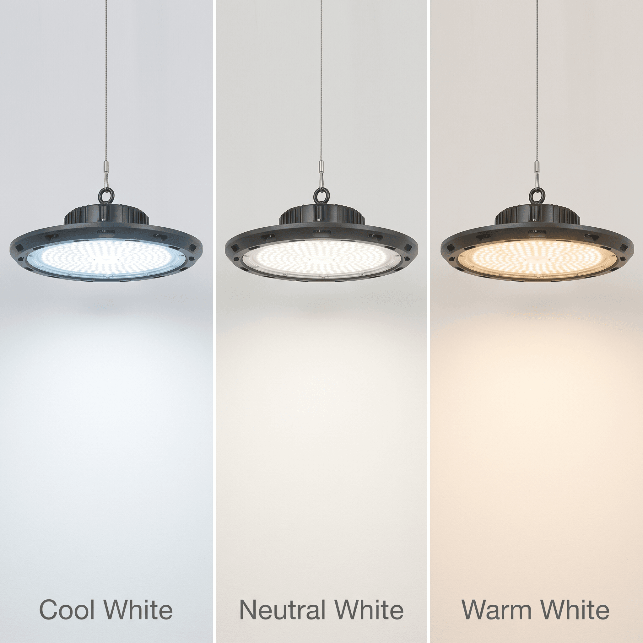 Light colors of high bay lights