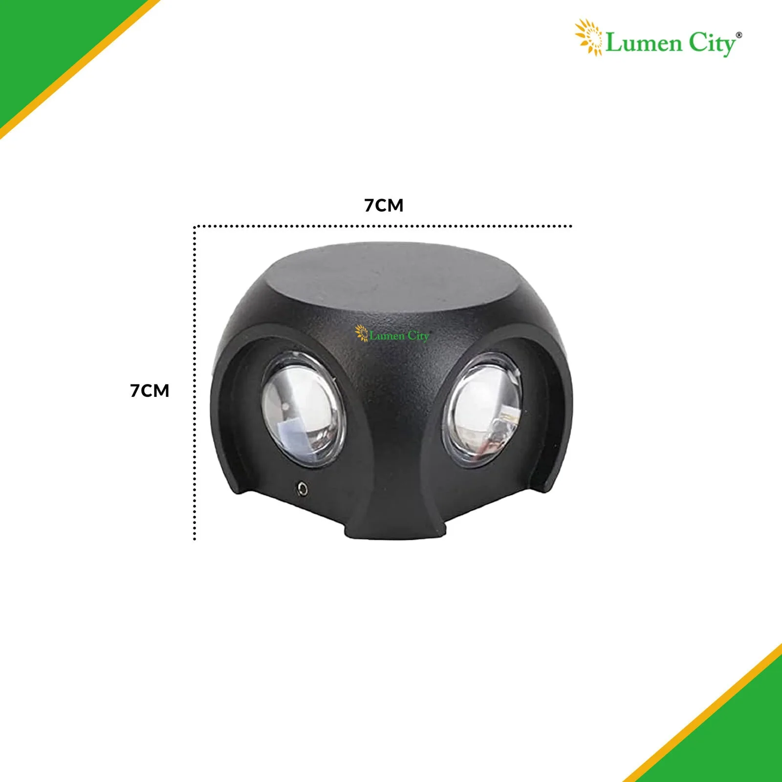 4 Way Wall Light – Cross Beam | 75×75mm - Image 2