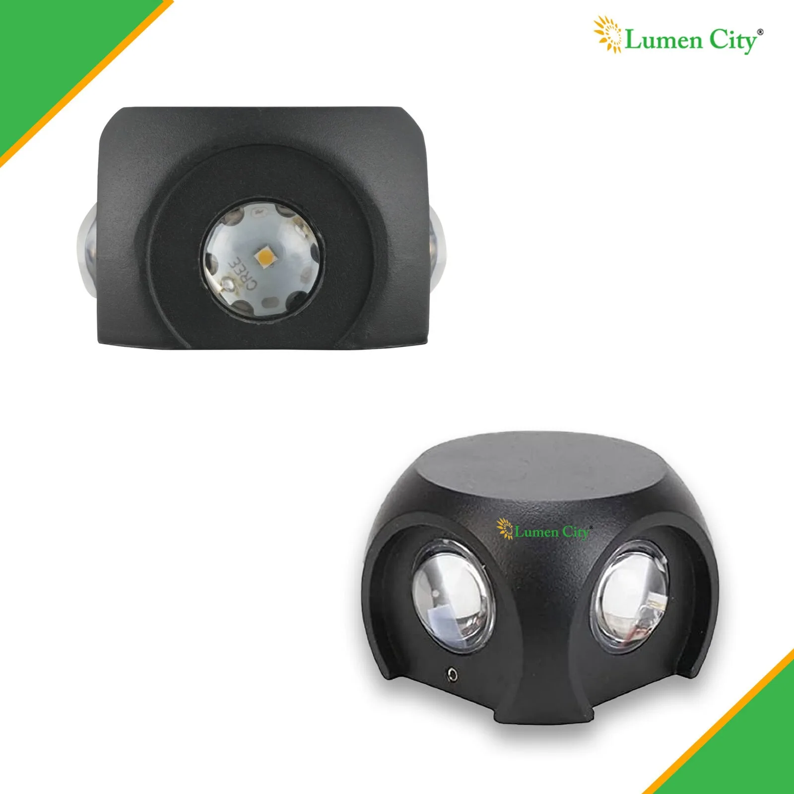 4 Way Wall Light – Cross Beam | 75×75mm - Image 3