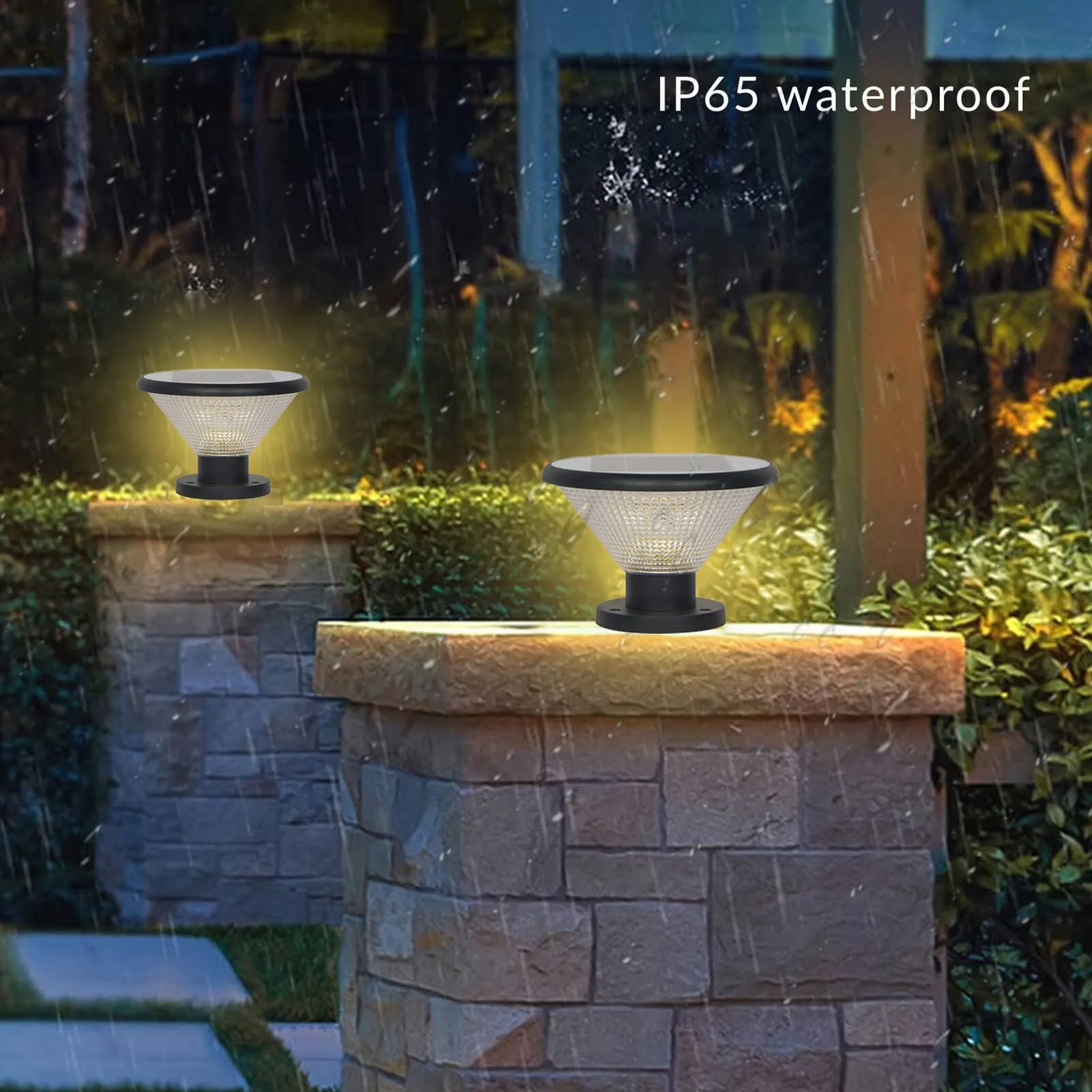 5watt Solar Gate Pillar Cap Light – 20 LED | IP65 | 8-10Hr - Image 4