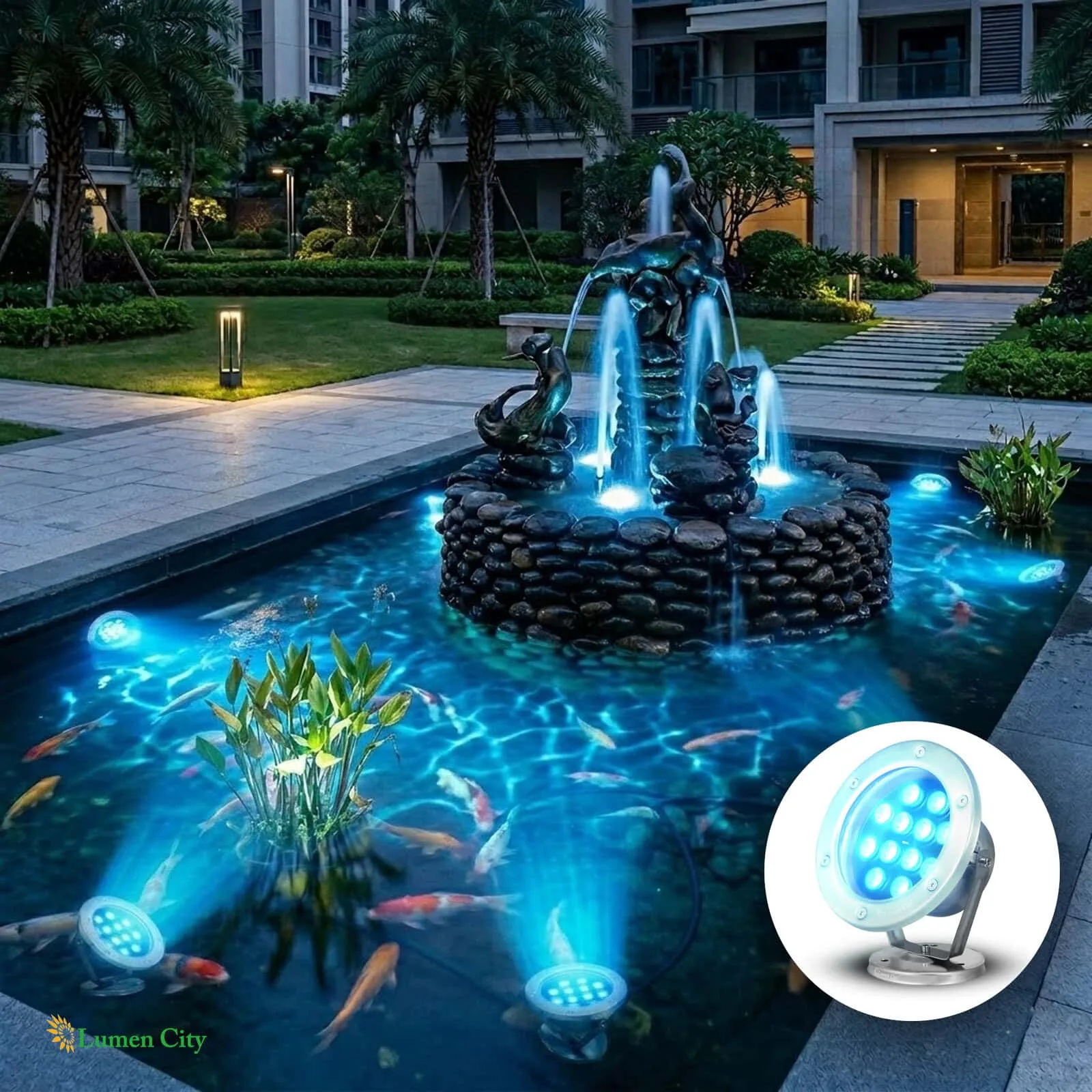 Underwater Spot Light - Blue