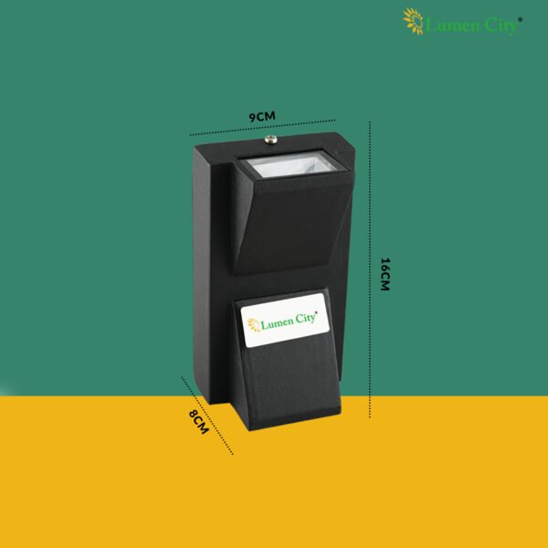 K2 WALL Light 6W( Metal Body and IP65 Waterproof - Image 2