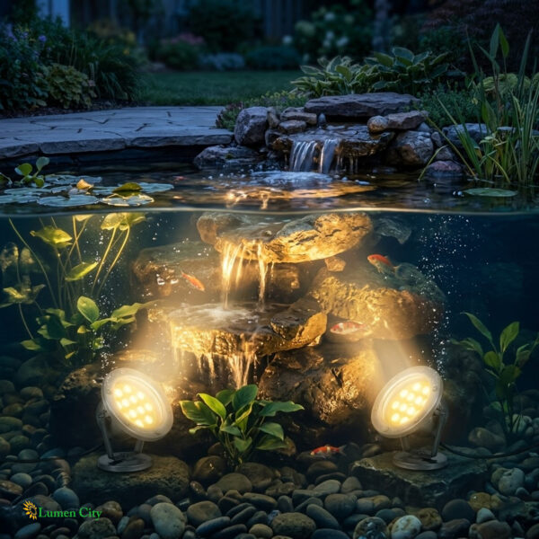 6W Underwater Fountain Light – SS304 | IP68 | RGB Remote