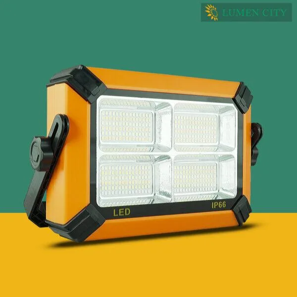 3W Solar All-In-One Camping Emergency Light – 360 Pcs LED, 8-12Hr Backup, 12Ah LiFePO4, USB Power Bank, Camping India