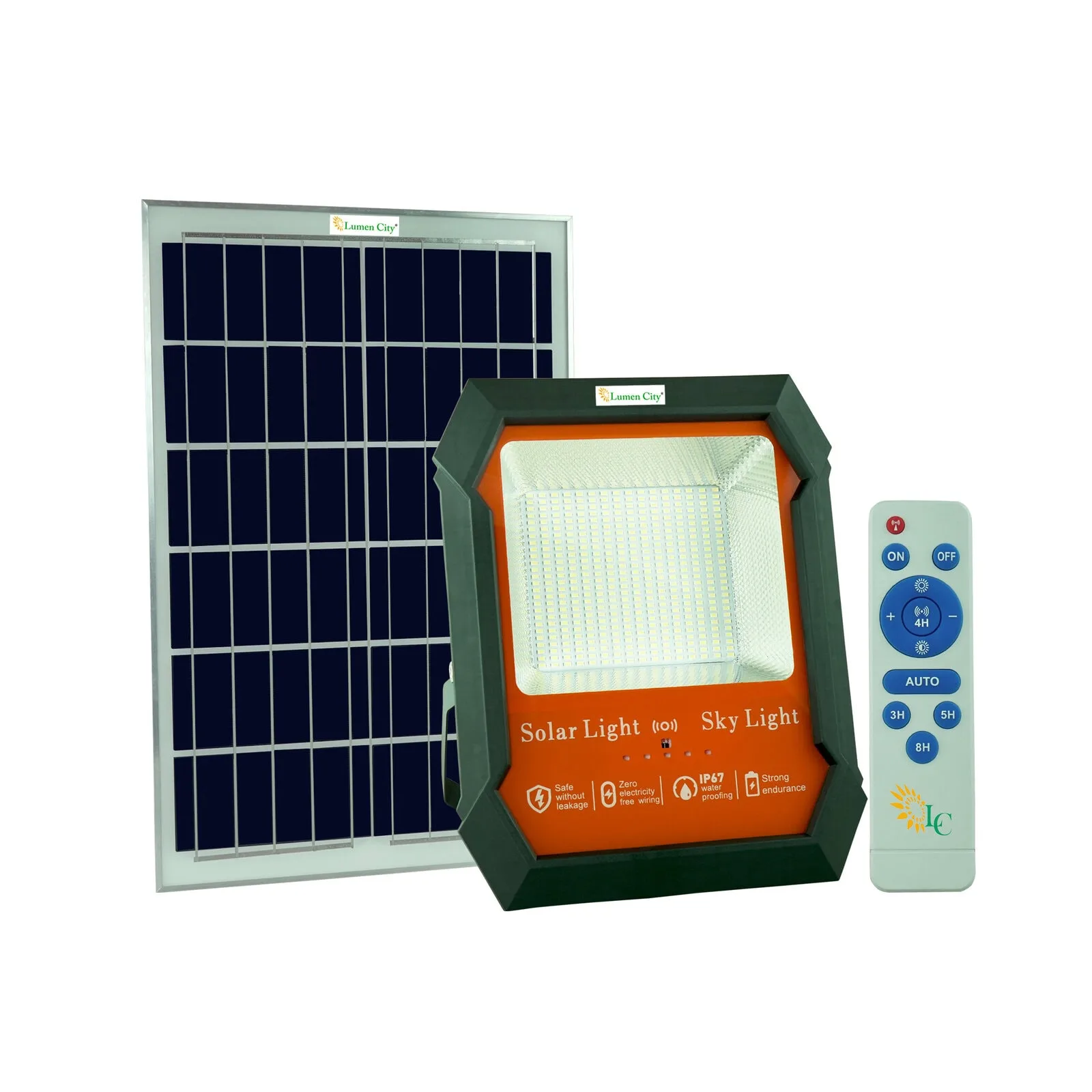 Boundary 25W Solar Flood Light