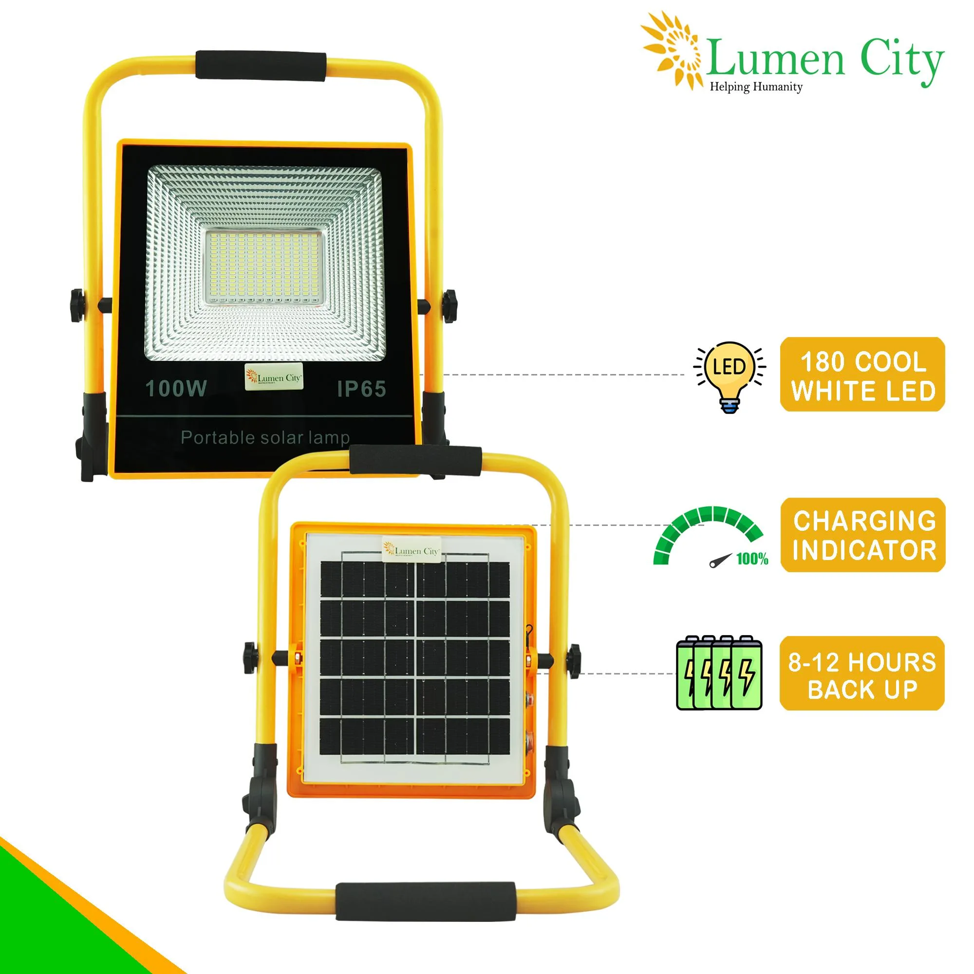 Site Light 20W Solar Flood Light - Image 2