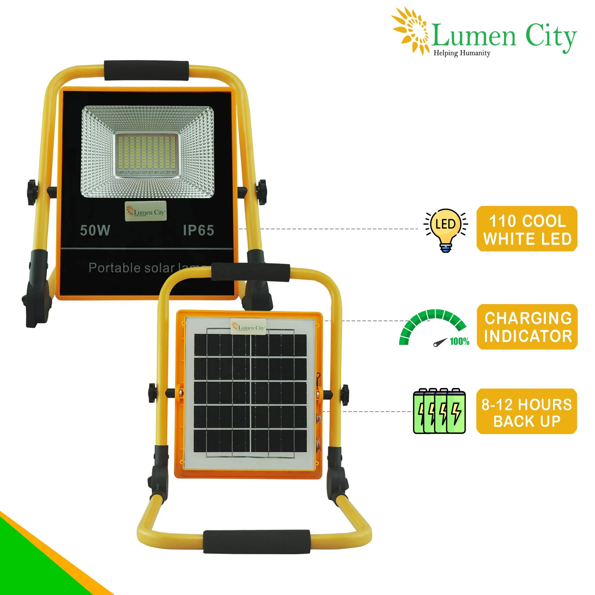 Site Light 15W Solar Flood Light - Image 5