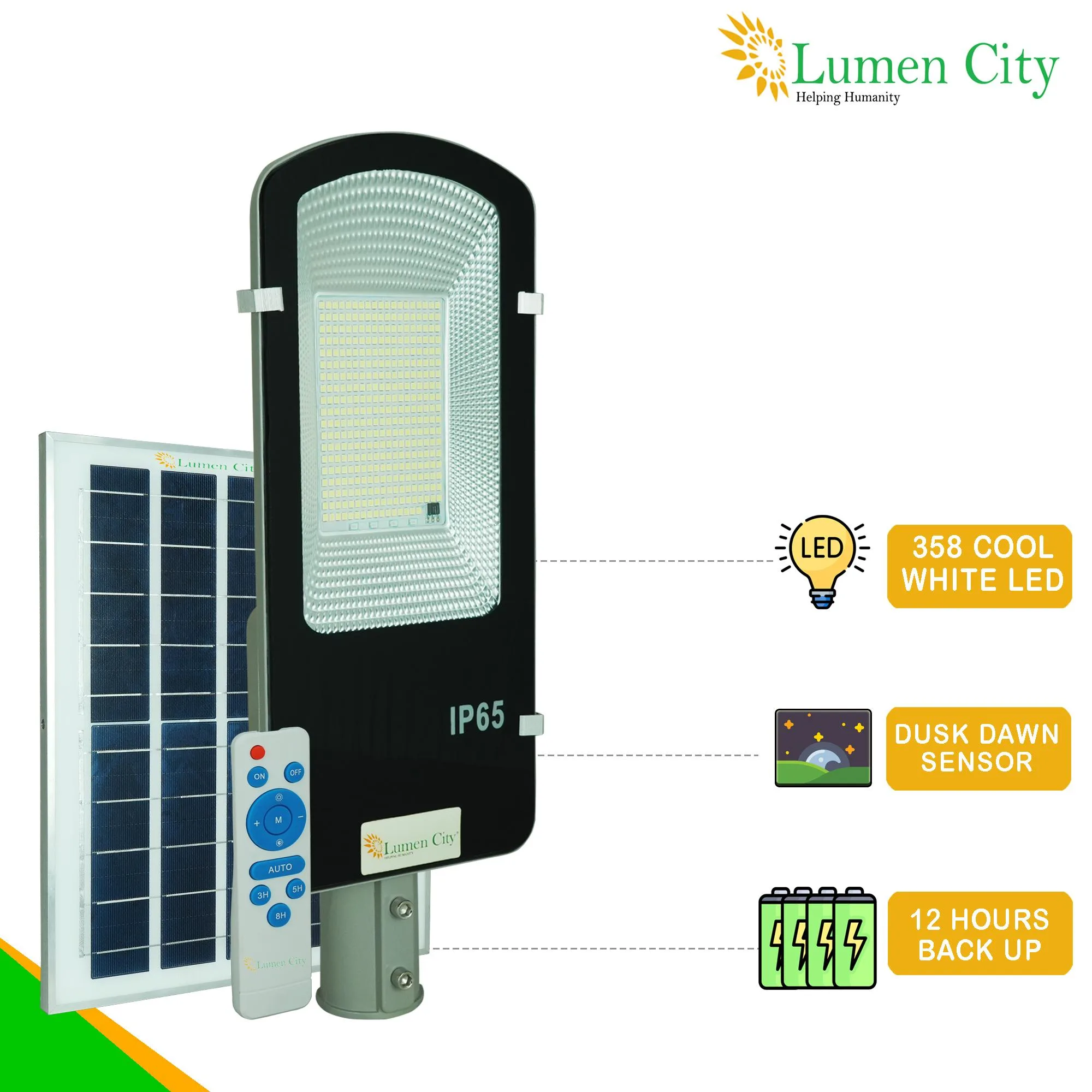 Cloud Pro 12 Watt Solar Street Light - Image 5