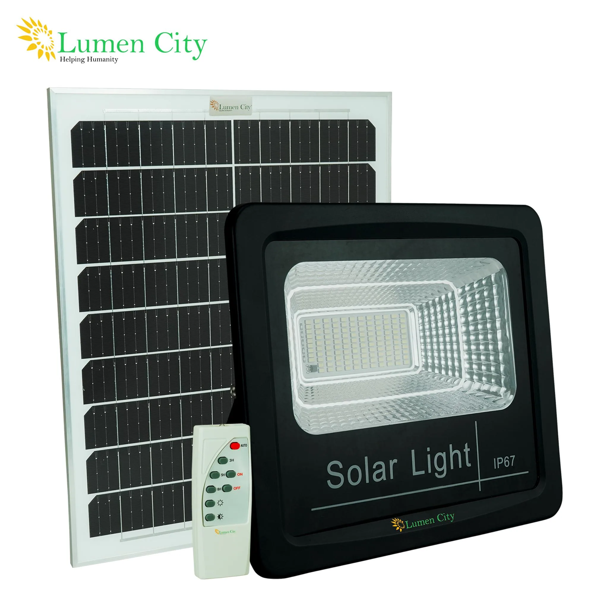 Home Guard 20W Max Solar Flood Light