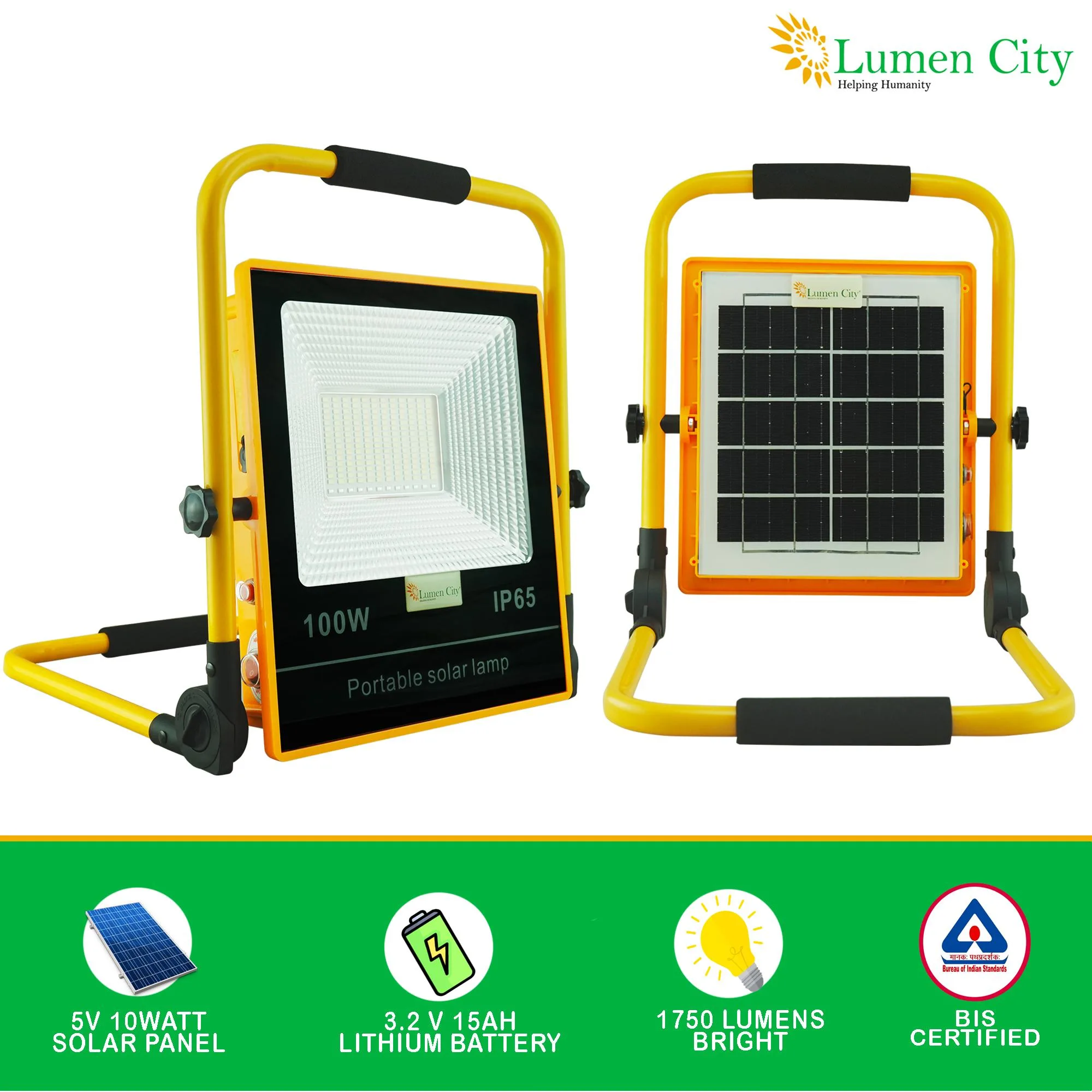 Site Light 20W Solar Flood Light - Image 3