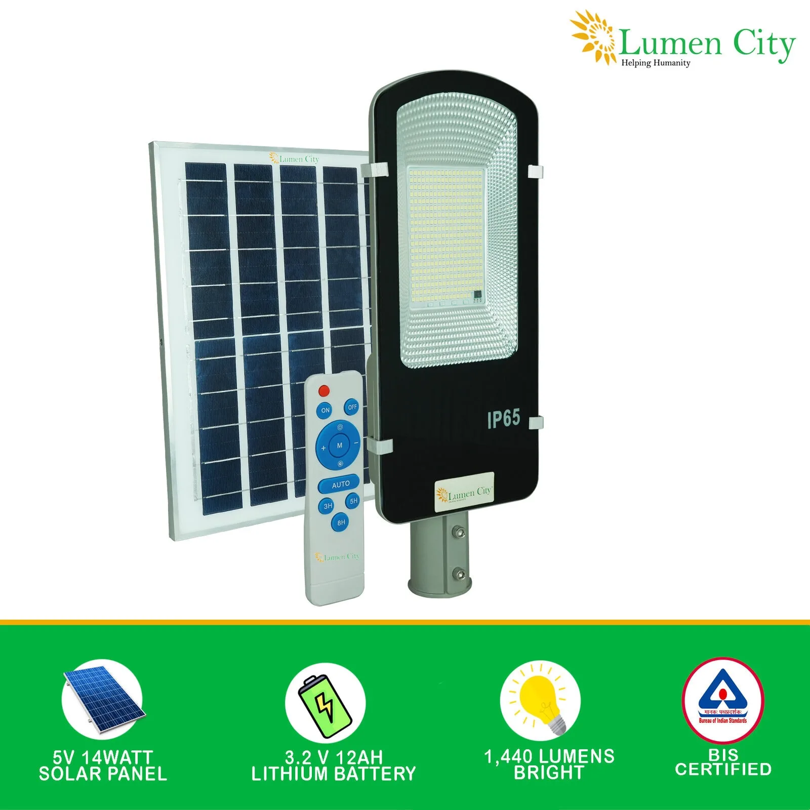 Cloud Pro 12 Watt Solar Street Light - Image 4