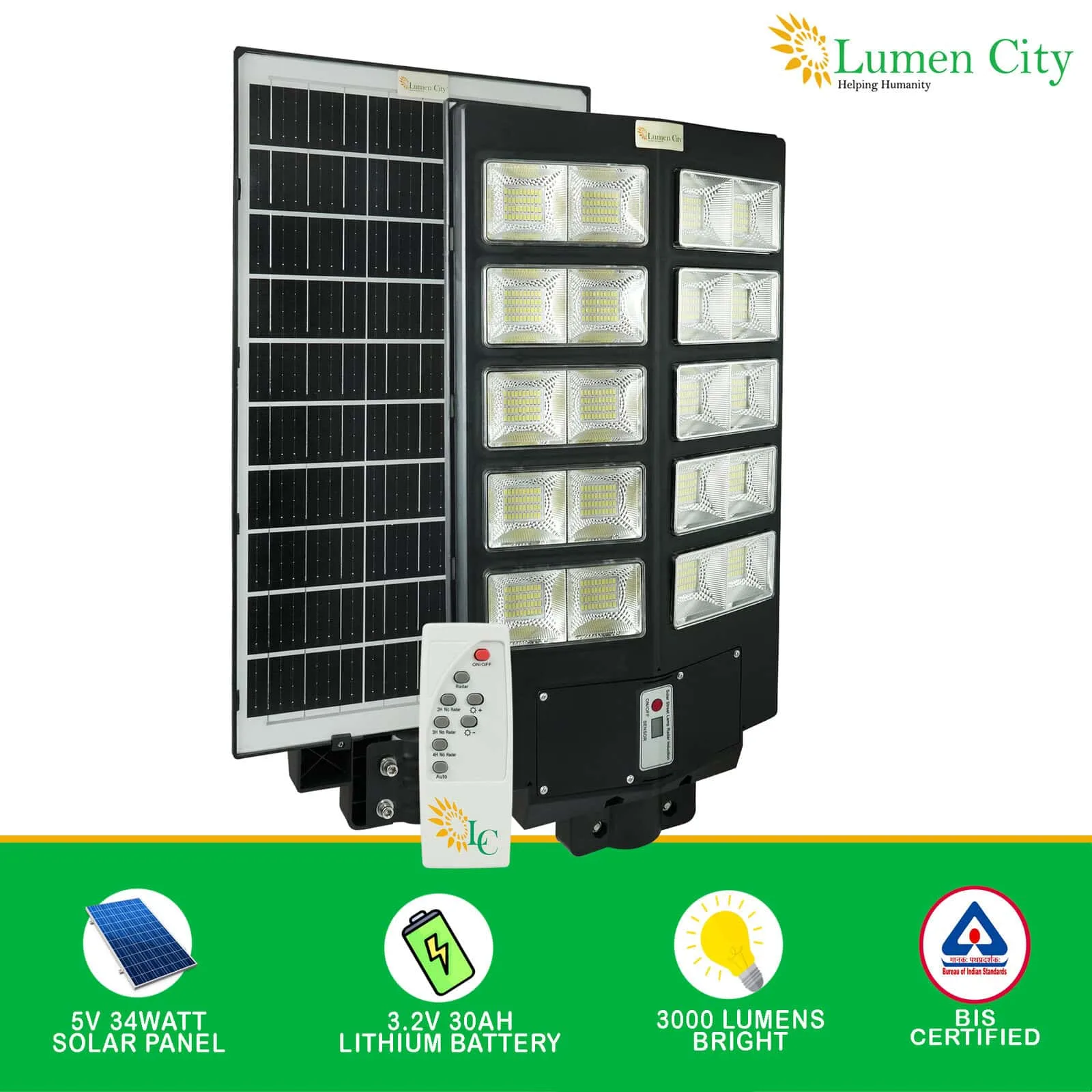 Estate Guard MAX 25 Watt Solar Street Light - Image 6