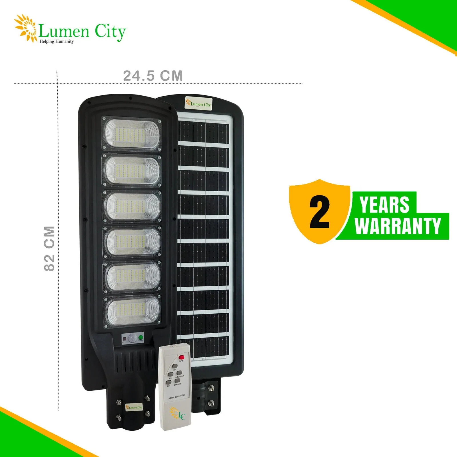 Home Guard MAX 18 Watt Solar Street Light - Image 3