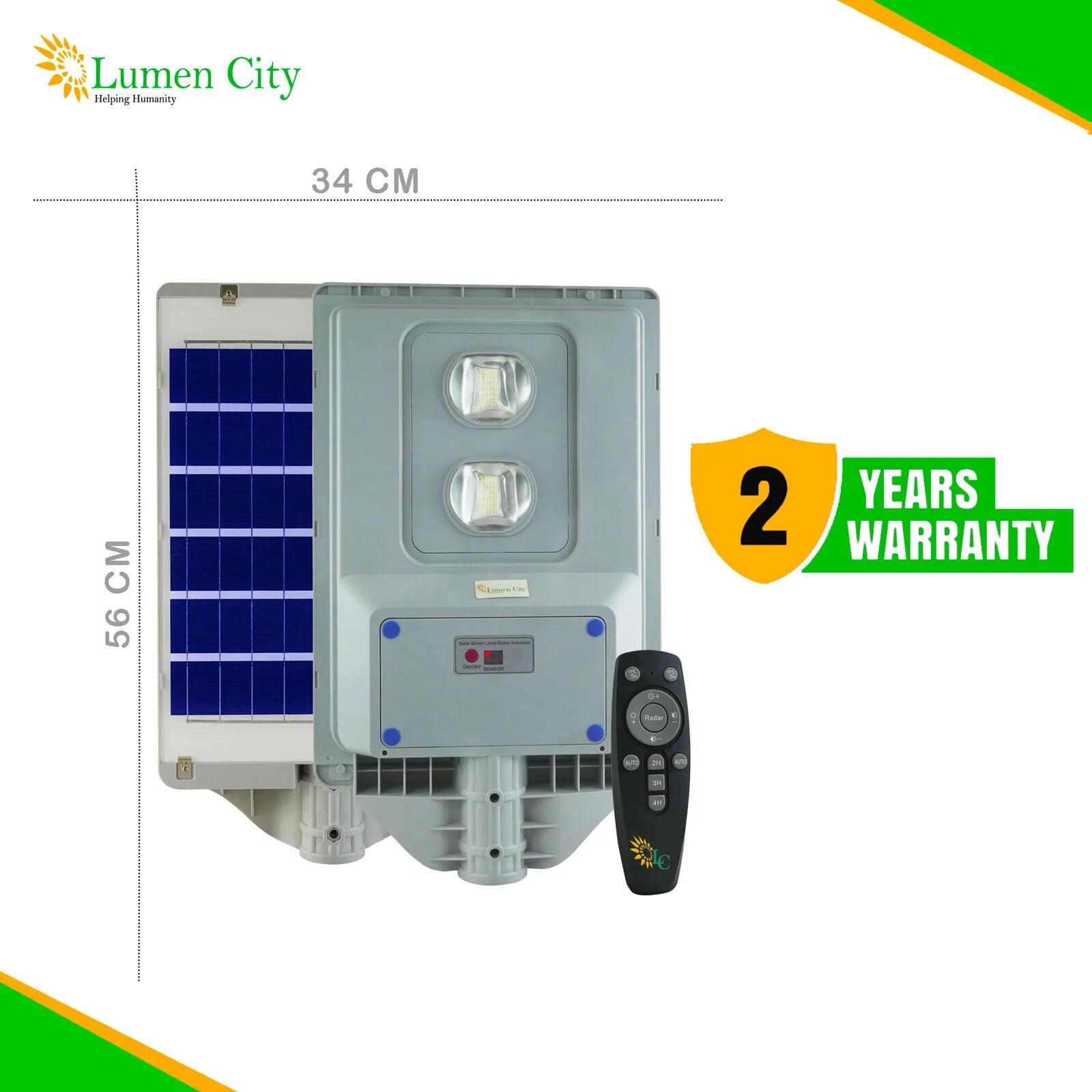 Farm Guard MAX 15 Watt Solar Street Light - Image 3