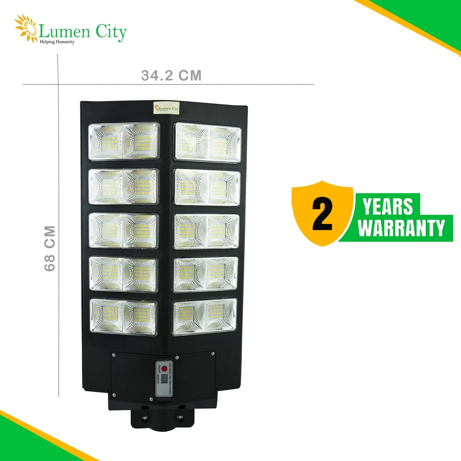 Estate Guard MAX 25 Watt Solar Street Light - Image 4