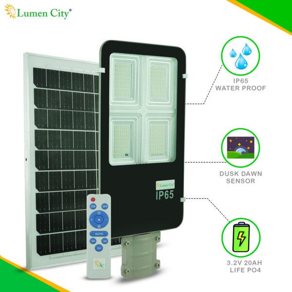 Semi-Integrated Solar LED Street Light 6Watt_4