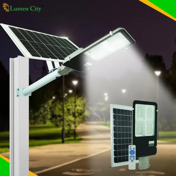 16W Solar Semi-Integrated Street Light – 254 Pcs 5730 LED, 12Hr Backup, 20Ah LiFePO4, IP65, Wall Bracket, Colony Road India