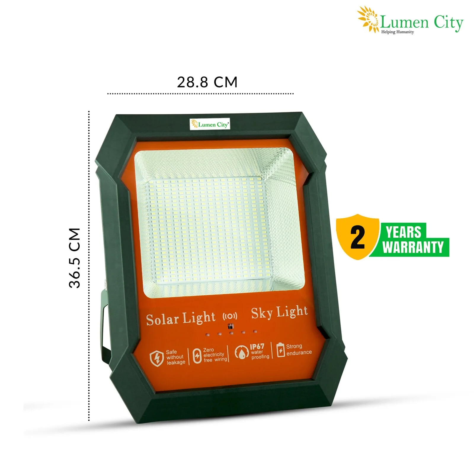 Boundary 30W Solar Flood Light - Image 2