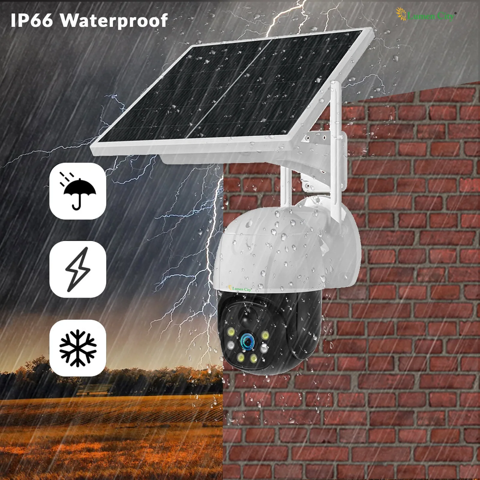 Solar CCTV Camera 4G – 5MP FHD | 5-7 Days | Human Detection - Image 4
