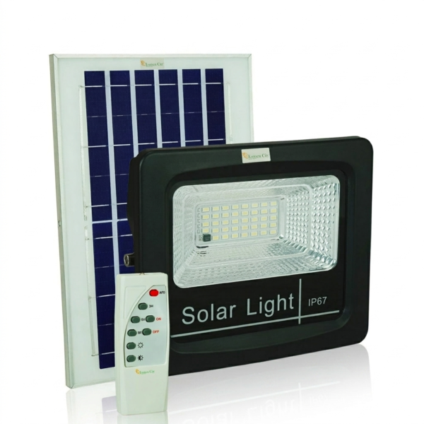 8 Watt Solar Powered Flood Security Light