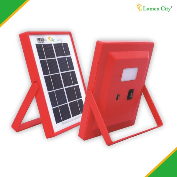 Solar Mobile Charger with LED Light - Image 2