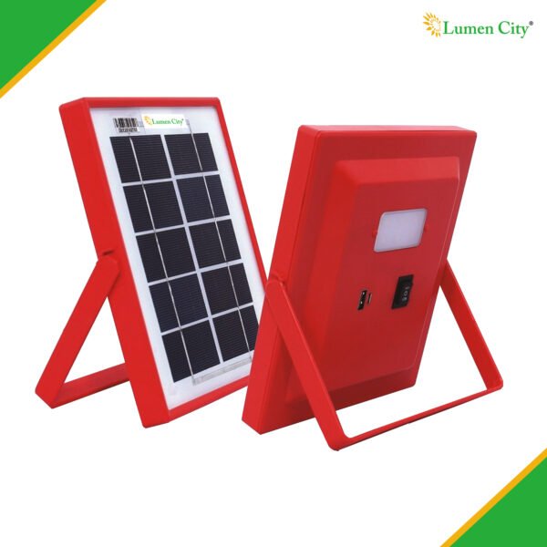 Solar Mobile Charger with LED Light - Image 2