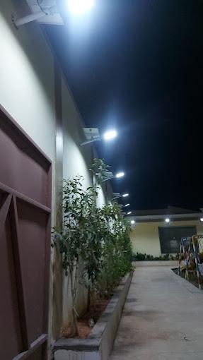 Solar Street Lights for Pool Area