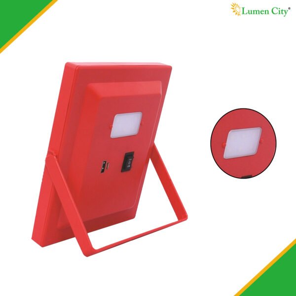 Solar Mobile Charger with LED Light - Image 3