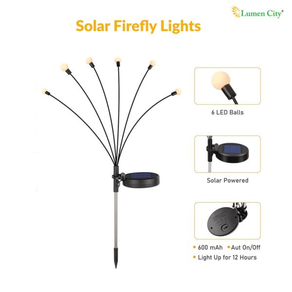 Premium Solar Firefly Lights (High Lumens) Set of 2 - Image 4