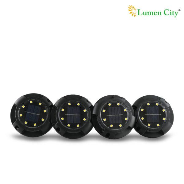 Premium Solar Ground Lights For Garden Powered 4pcs_2