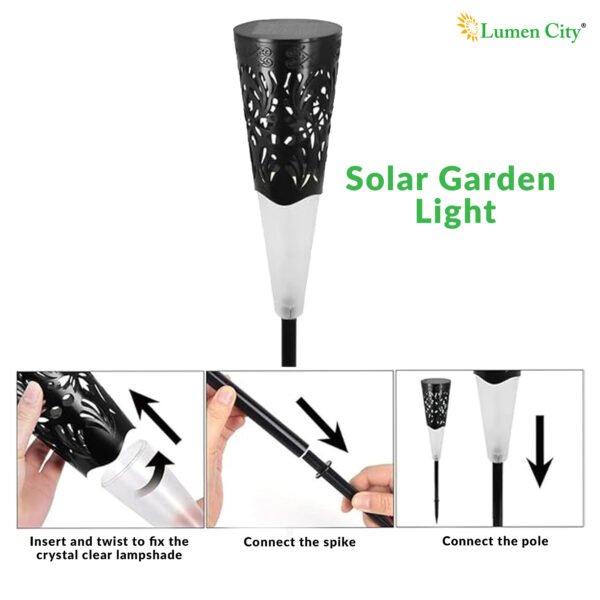 Solar Garden Lights Pack of 6 - Image 5