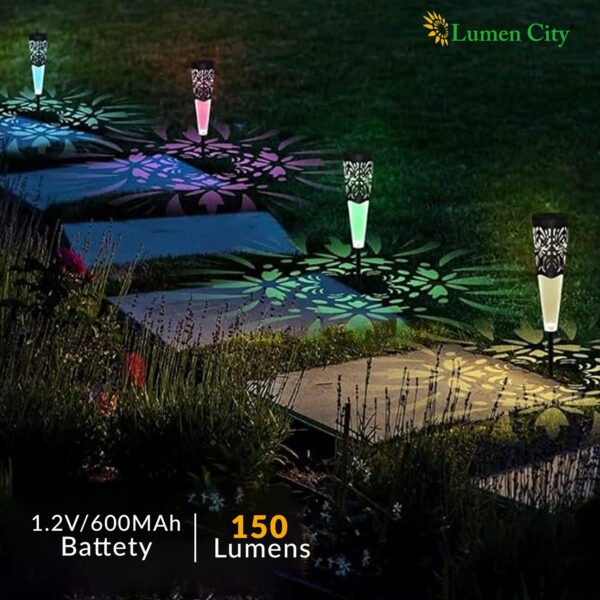 Solar Garden Lights Pack of 6 - Image 7