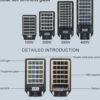 BIFACIAL SOLAR STREET LIGHT 6 WATT