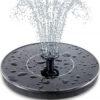 Solar Floating Fountain with 5 Nozzels