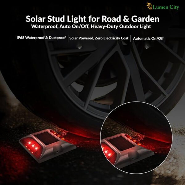 Solar Stud Light for Home Garden - Image 3