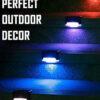 Solar LED Step Lights pack of 4