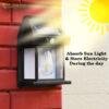 Solar Sconce Outdoor Wall Lights pack of 1_1