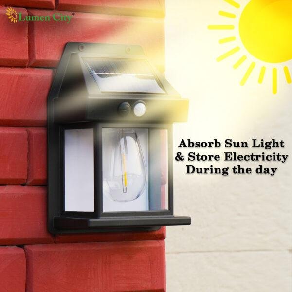 Solar Sconce Outdoor Wall Lights pack of 1_1